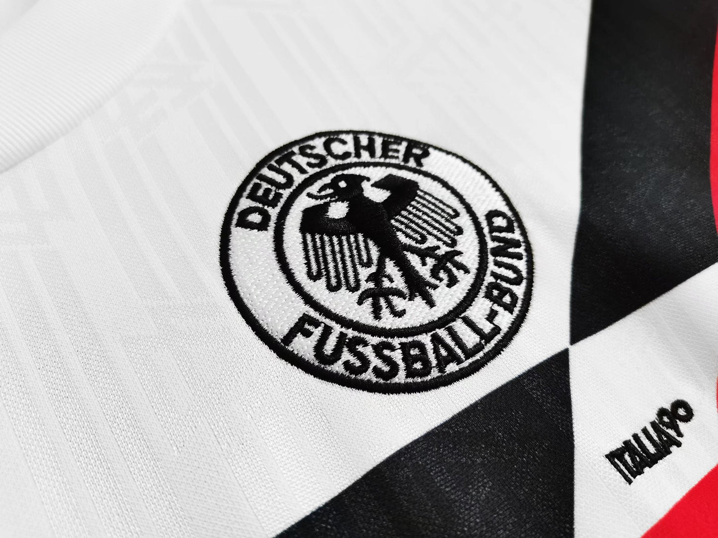 Retro Germany Replica Shirt 1990 Home Germany 1990 Jersey World Cup Italia90 West Germany 1990 Deutschland Trikot Soccer Shirt Klinsmann Voller
