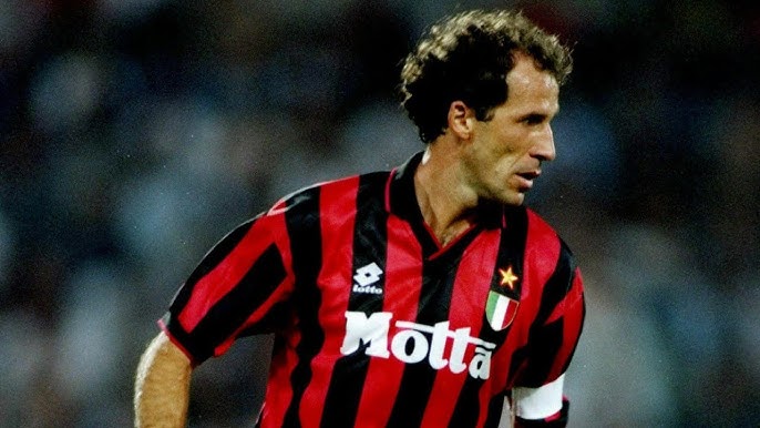 Retro AC Milan Football 1993 / 1994 Home Replica Shirt Champions League Soccer Jersey Trikot Maldini Gift for Him