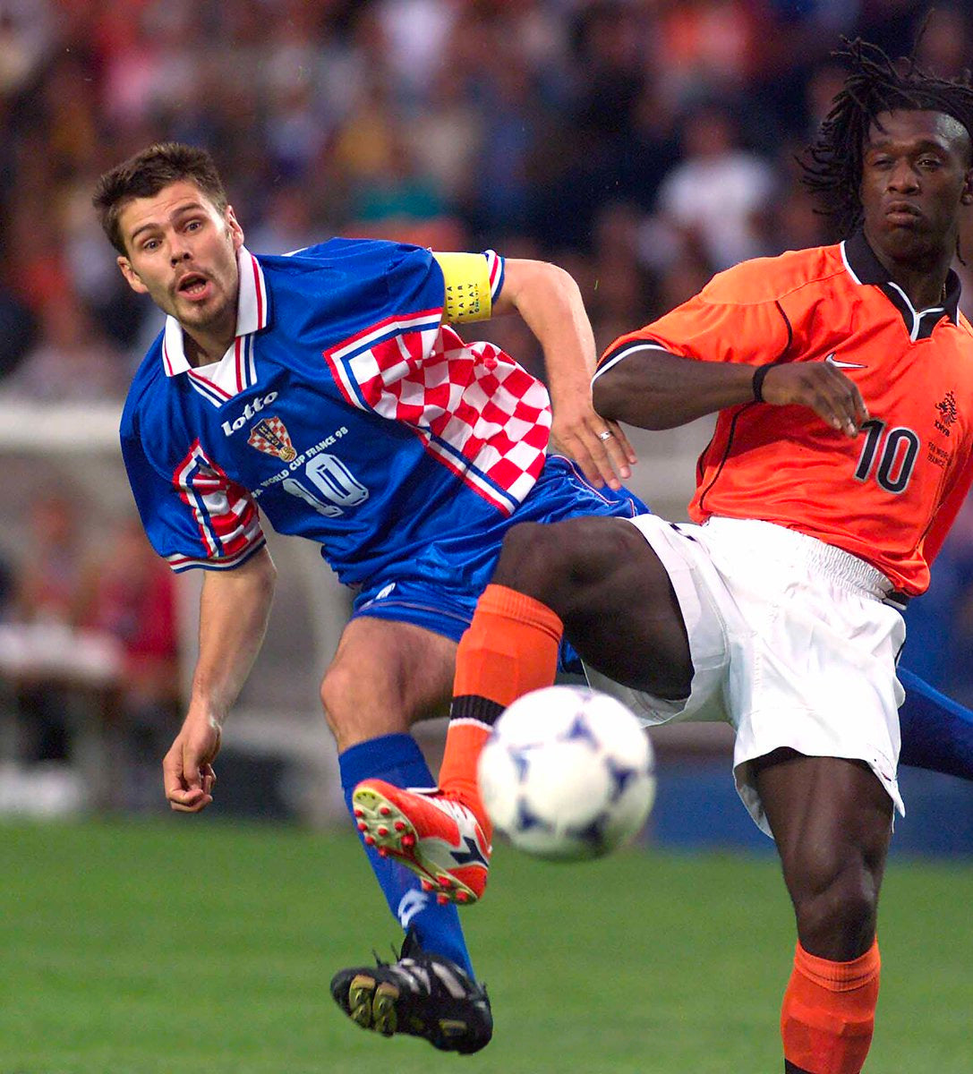 Retro Croatia Shirt 1998 Home Croatia 98 Jersey World Cup France98 Trikot Soccer Shirt Boban Suker