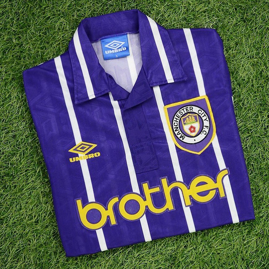 Retro Manchester City Third Shirt 1994 Man City 94 Jersey Trikot Soccer