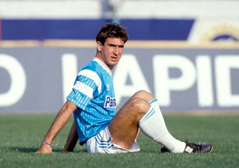 Retro Marseille Away Football Shirt 1990/91 Away Marseille 1990/91 Soccer Jersey France Ligue 1 Vintage Jersey Maglia Calcio Trikot Cantona Gift for Him Gift for Her