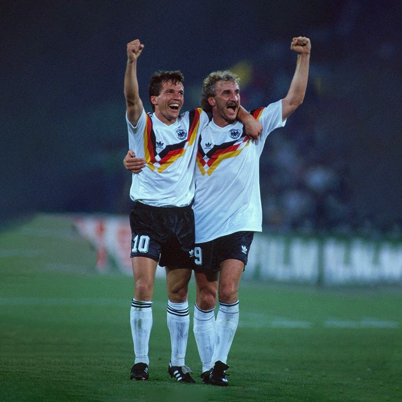 Retro Germany Replica Shirt 1990 Home Germany 1990 Jersey World Cup Italia90 West Germany 1990 Deutschland Trikot Soccer Shirt Klinsmann Voller