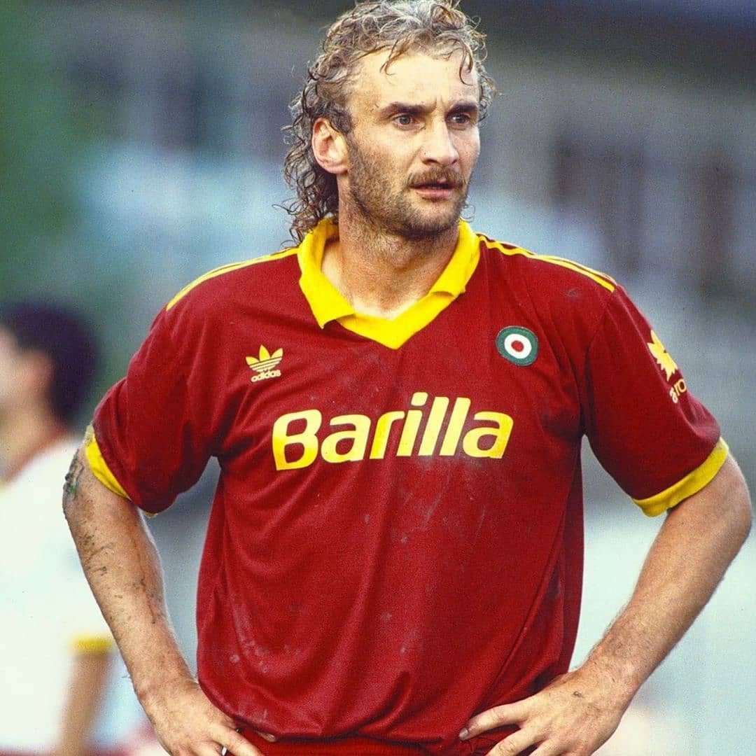 Retro Roma Football Shirt 1991 / 1992 Home Roma 1991 / 1992 Soccer Jersey Serie A