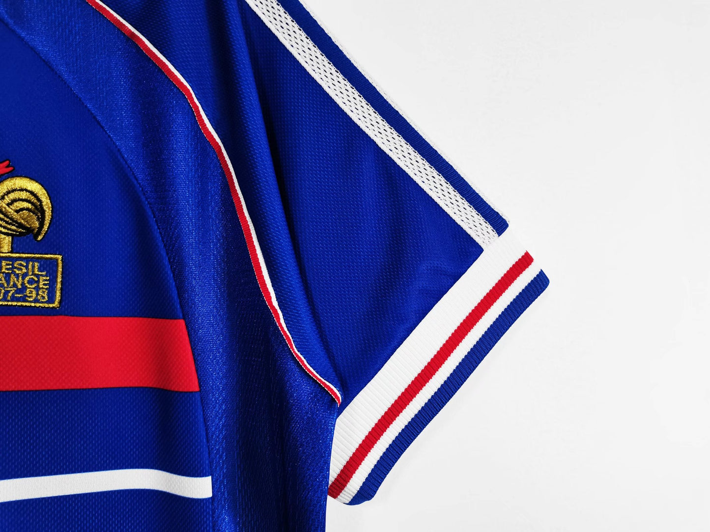 Retro France Home Football Replica Shirt 1998 World Cup Final Les Bleus 98 Soccer Jersey France Vintage Jersey Trikot Zidane Gift for Him Gift for Her