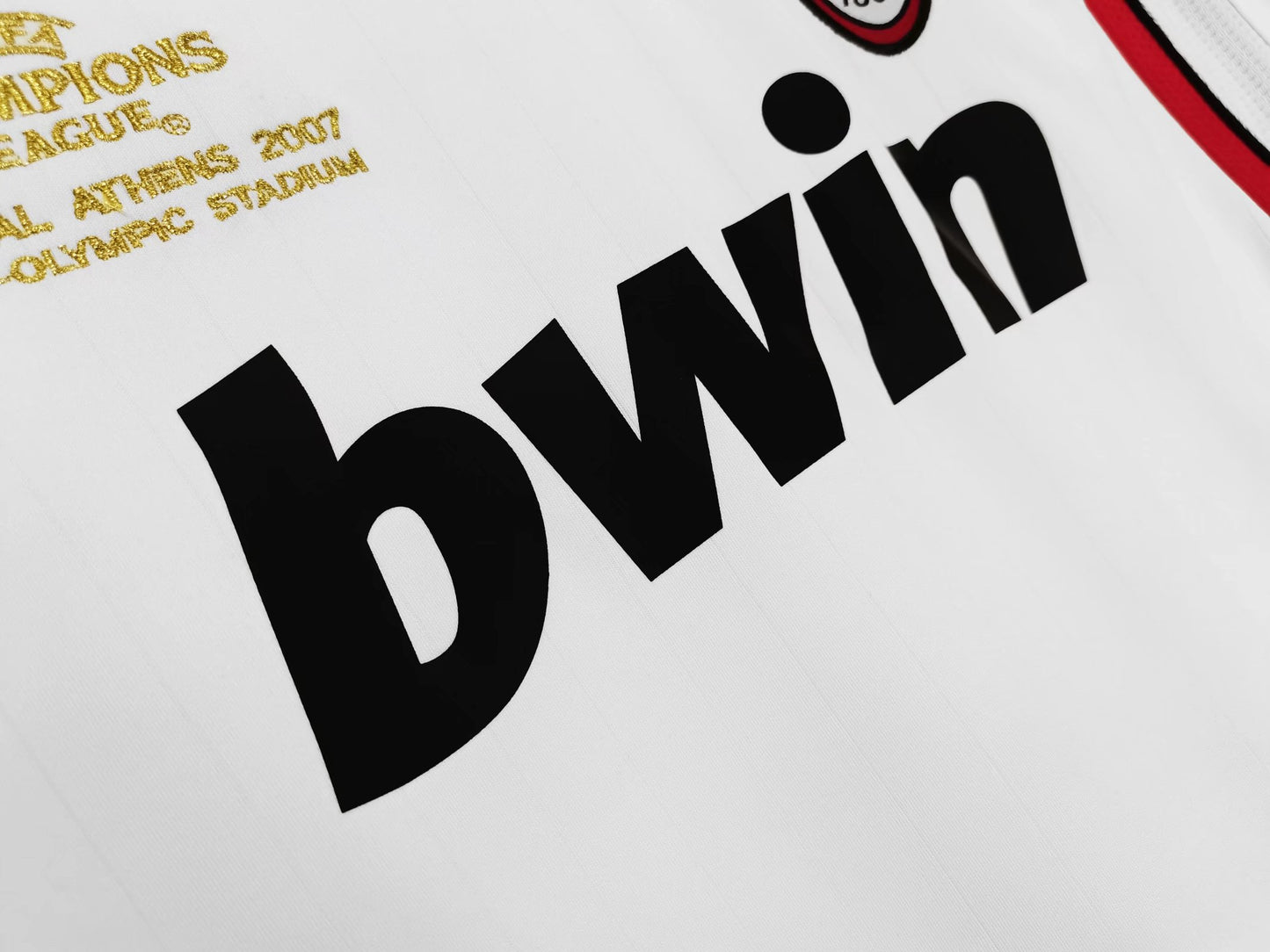 Retro AC Milan Football Shirt 2007 Away Champions League Final AC Milan 2007 Soccer Jersey Trikot Maldini Gift for Him