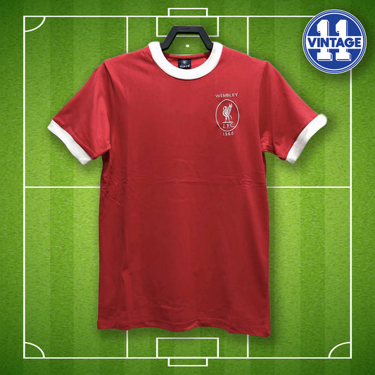 Retro Liverpool 1965 Home Shirt Soccer Jersey Trikot Gift for Him Wembley