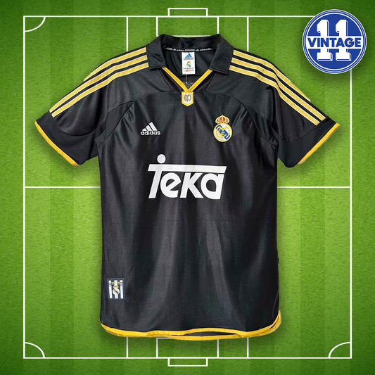 Retro Real Madrid Football Away Shirt 1998 / 1998 Jersey Trikot Raul Gift for Him Galácticos La Liga